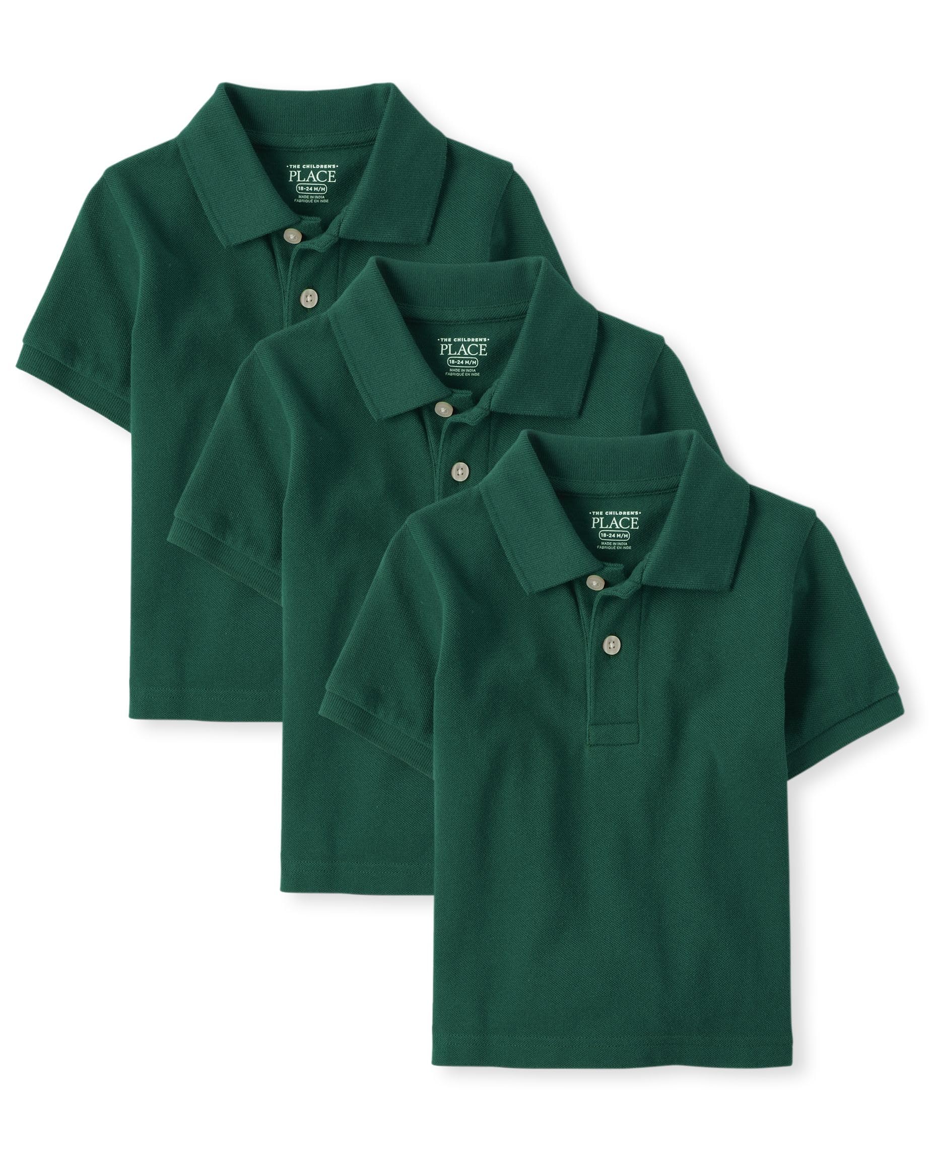 The Children's Place Baby and Toddler Boys Short Sleeve Polo Shirt