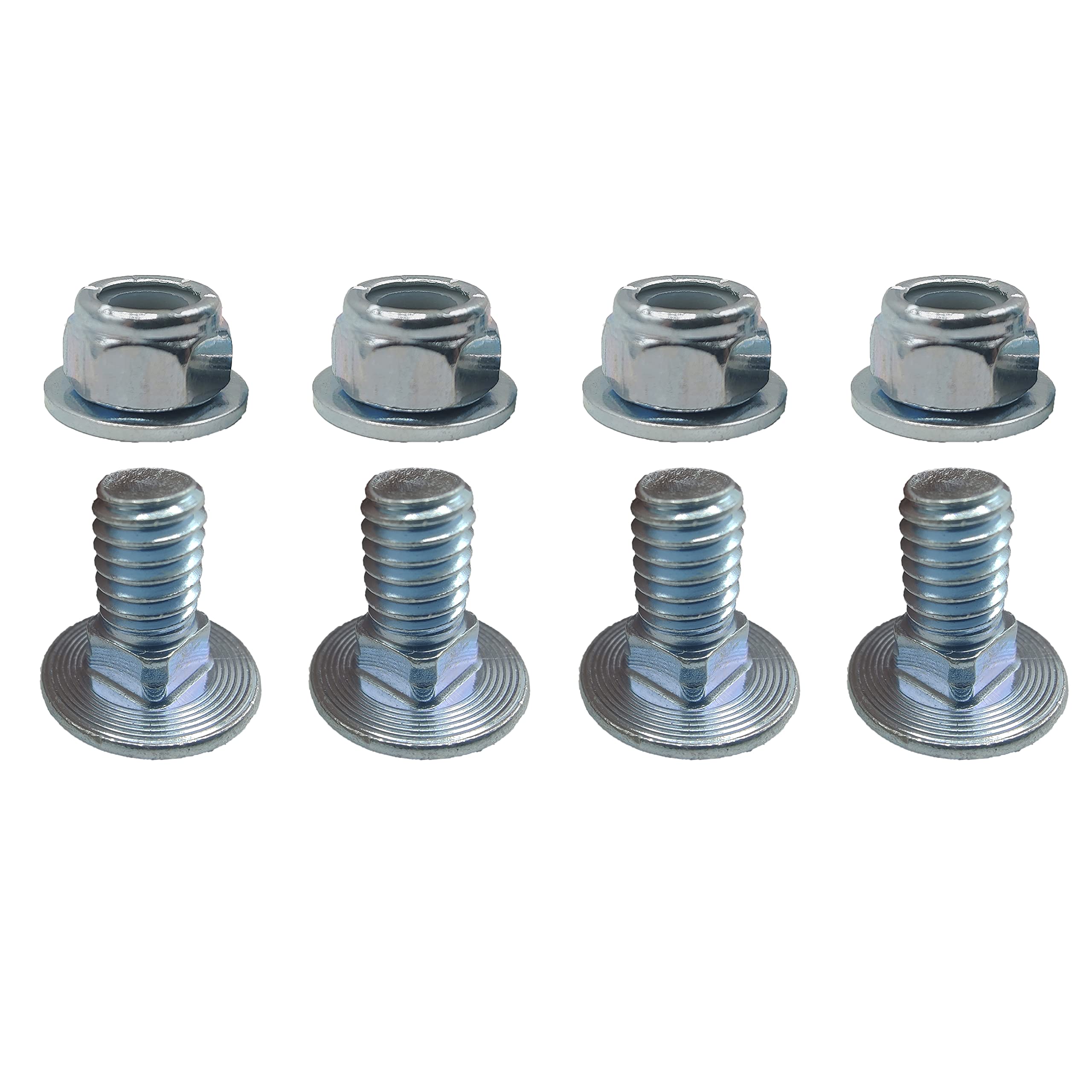 Missiscily 4-Pack 784-5581A (5/16-18) 5/8" Carriage Bolts Nuts kit fits MTD Shave Plate Scraper Bar 790-00120-0637 Snow blowers - snow blower replacement parts | Mubboo