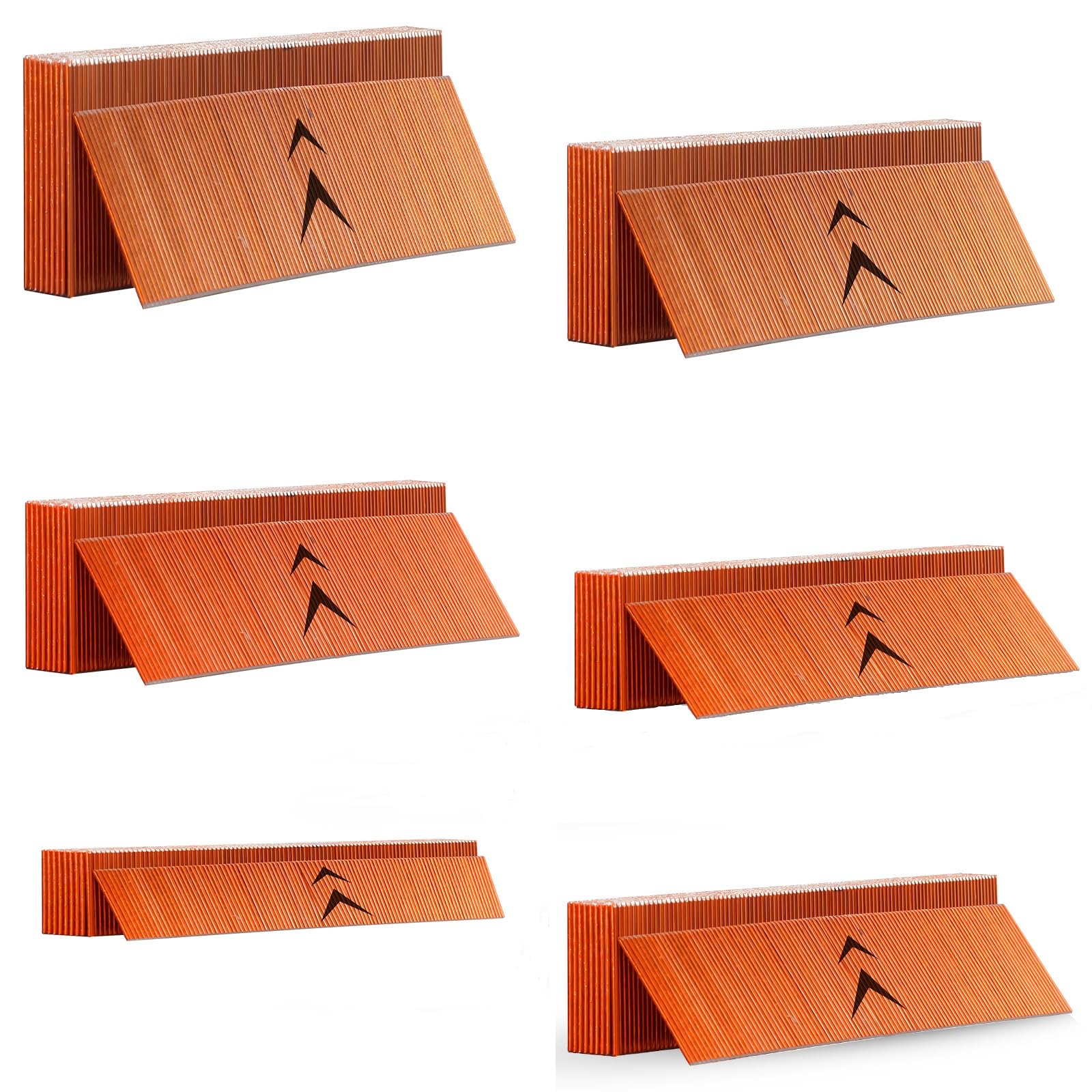 SITLDY 23 Gauge Pinner Nails 6000 Count, 6 Sizes (1-3/16", 1", 4/5", 3/4", 3/5", 2/5") Headless Pin Nails for 23GA Pneumatic or Electric Pin Nailer or