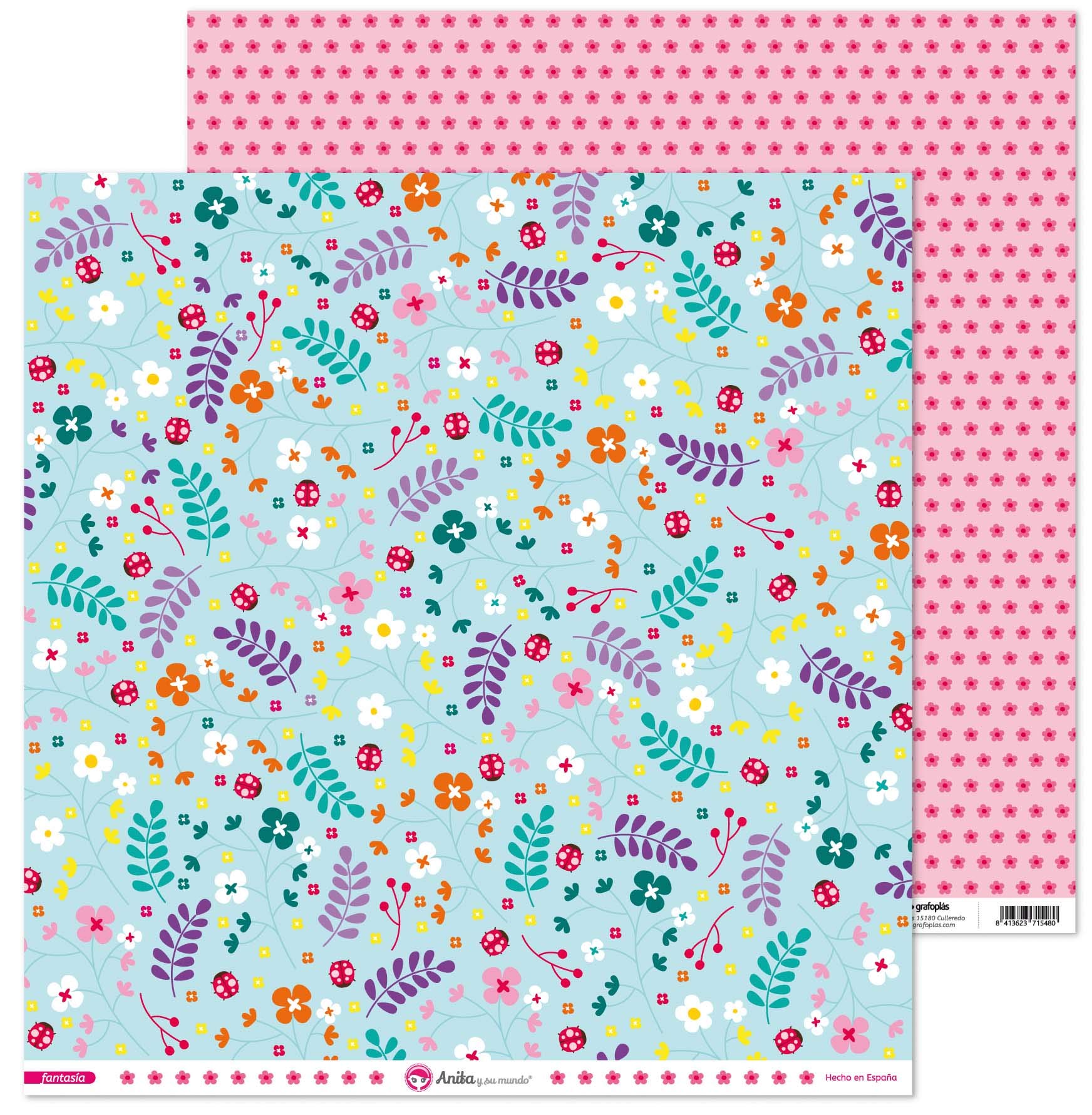 Anita Y Su Mundo Collection Fantaisie Papiers De Scrapbooking