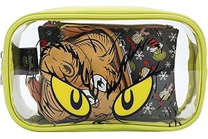 Dr. Seuss The Grinch Travel Cosmetic Bags - Set of 3