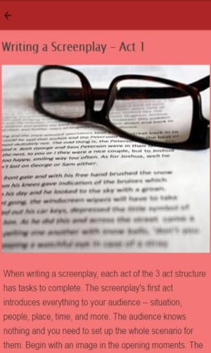 How To Write A Screenplay