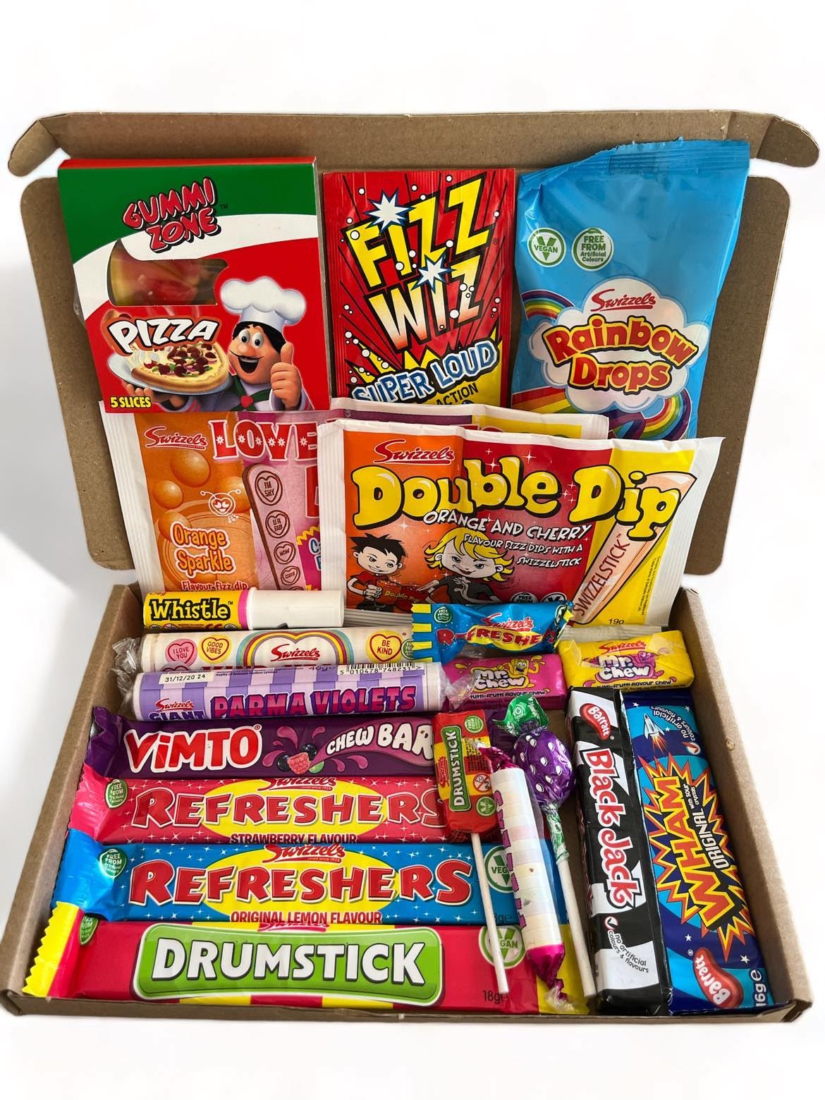 Delightful Letterbox Sweets: Retro Candy Hamper Gift Box for Birthdays, Thank Yous, Get Well Wishes, and Christmas Surprises