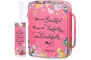 Laumoni Bible Cover Floral Bible Case 10'