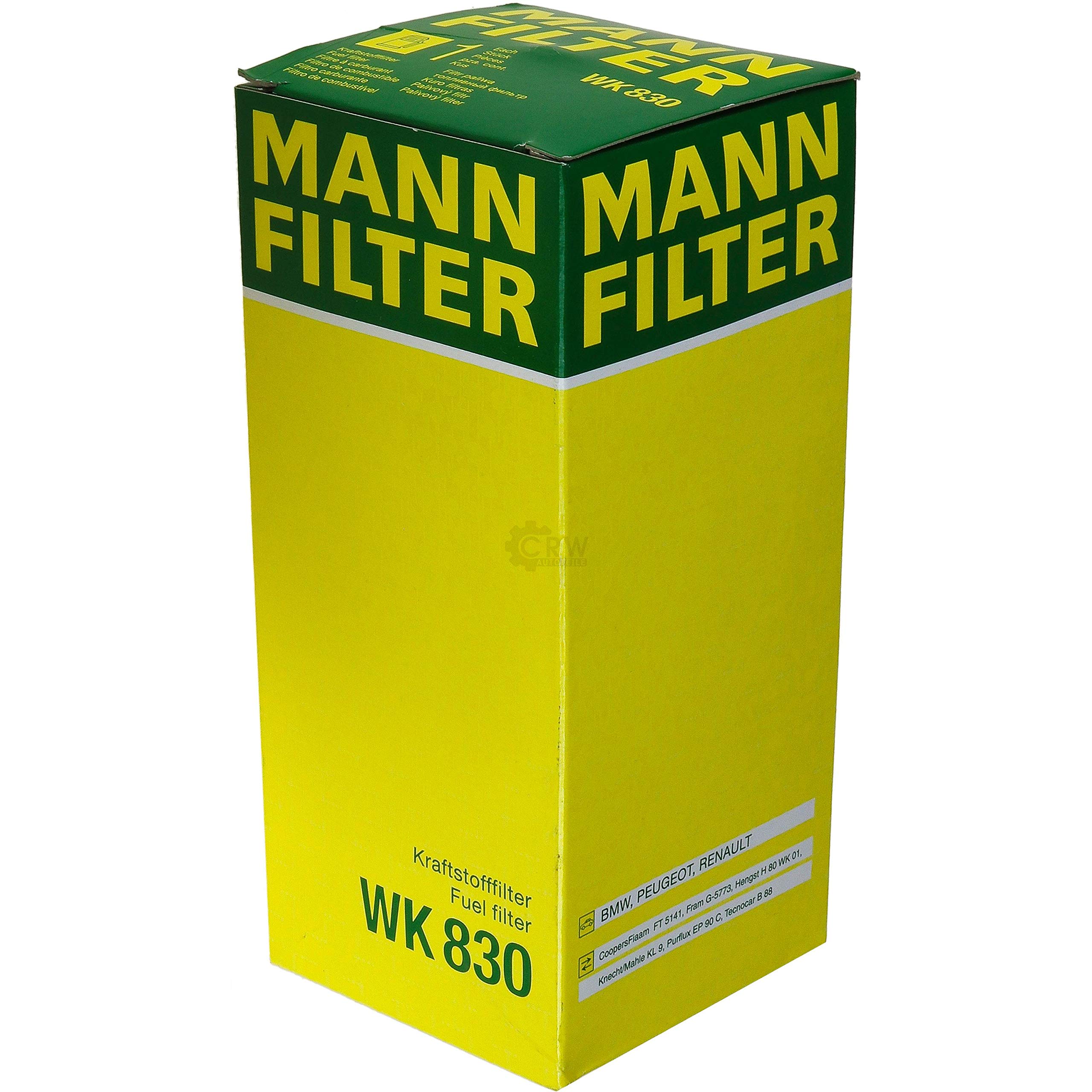 Paquete de inspección Kit de mantenimiento de filtros con filtro de aceite HU 926/3 x, filtro de aire C 25 114, filtro de combustible WK 830, filtro de habitáculo CU 2835, tornillo de cierre