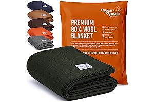 Woolly Mammoth Merino Wool Survival Blanket