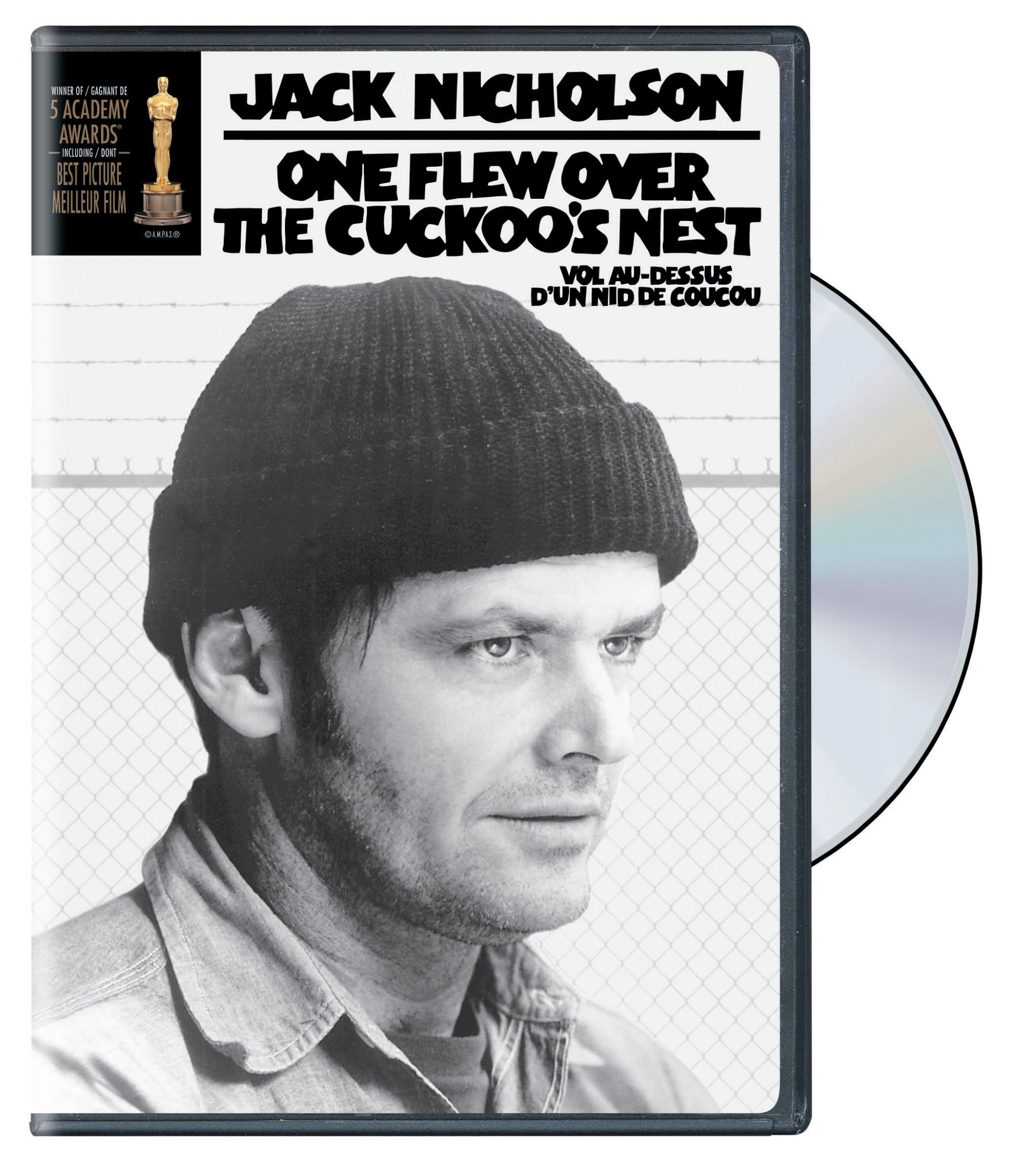 One Flew Over the Cuckoo's Nest / Vol Au-dessus d'un nid de coucou (Bilingual) [DVD]