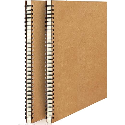 AccuPrints A5 Craft Notebook Pack of 2