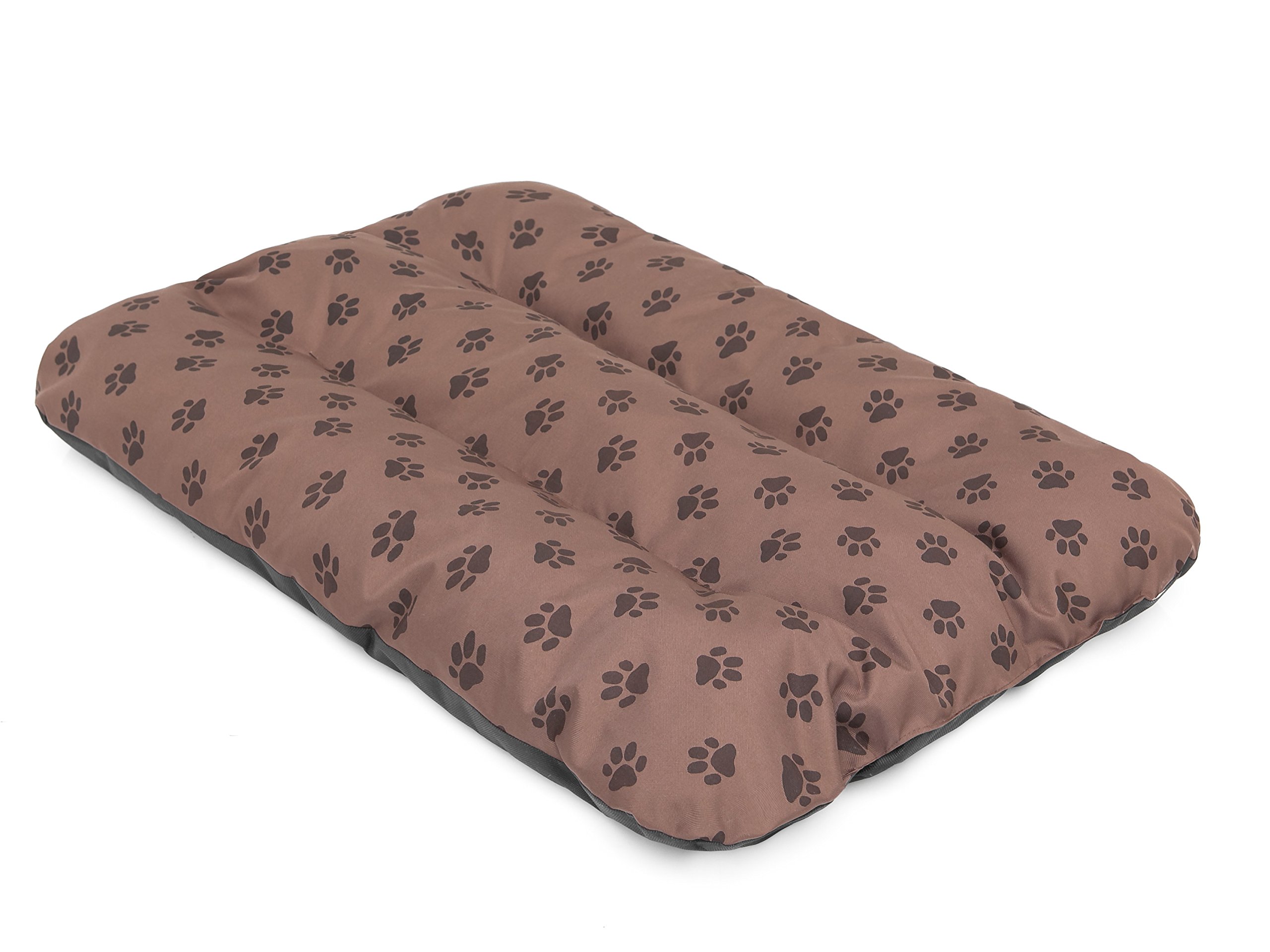 PillowPrim Colchón para perros, sofá para perros, cojín para perros, colchón para perros, cama para mascotas, cama suave, cojín R2-100 x 70 cm, color marrón claro