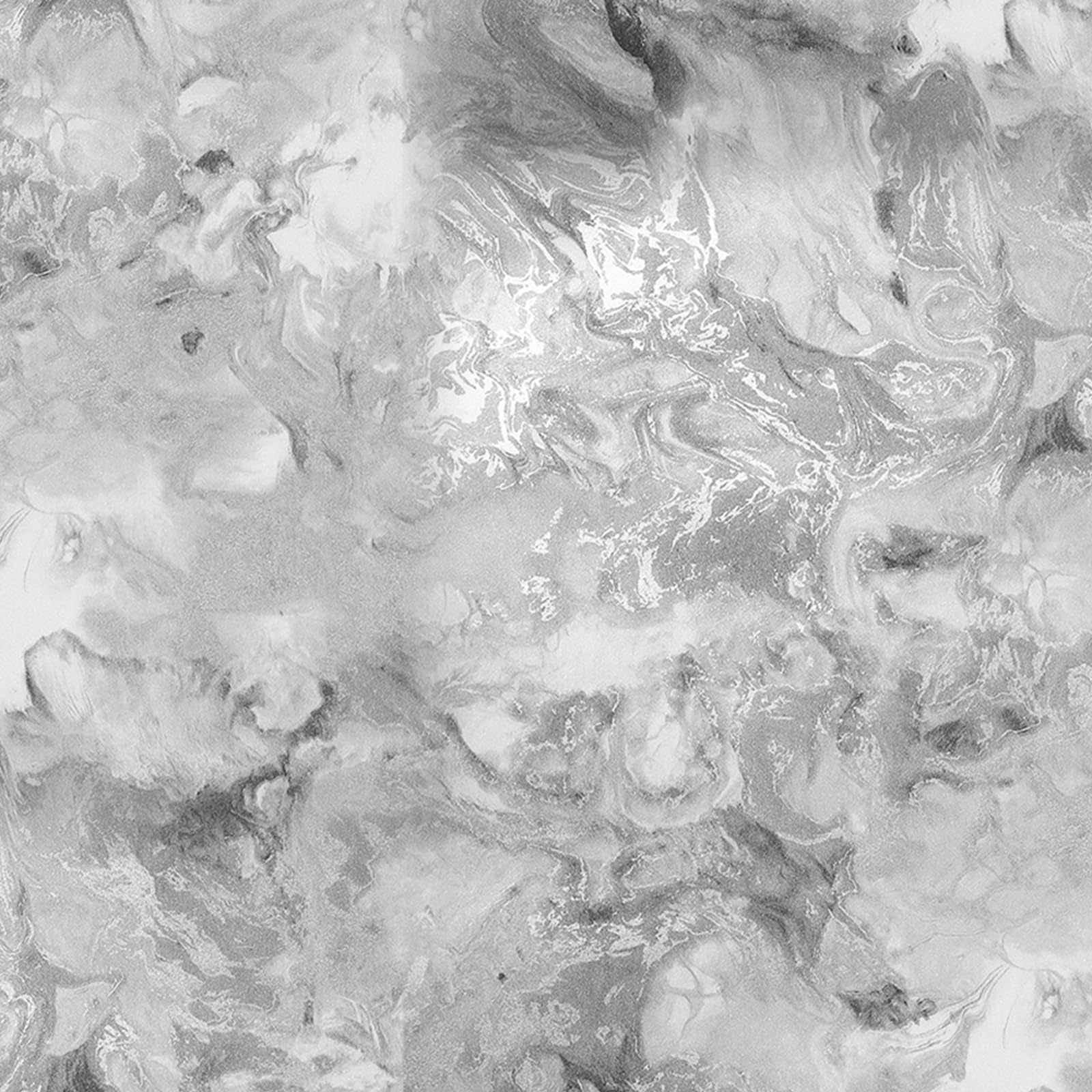 Swehooirt Grey Marble Wallpaper Features Silver Metallic Highlights Abstract Marble Effect Wallpaper for Living Room Feature Wall Bedroom Hallway