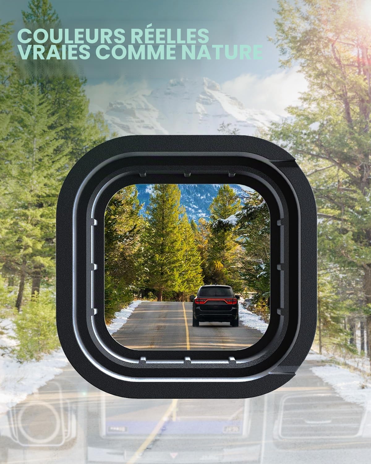 BOTSLAB Filtre polarisant circulaire (CPL) pour appareil photo avant de Dual Dashcam G980H/G980H Pro, ne convient pas pour caméra embarquée G980H 4 canaux ou 3 canaux