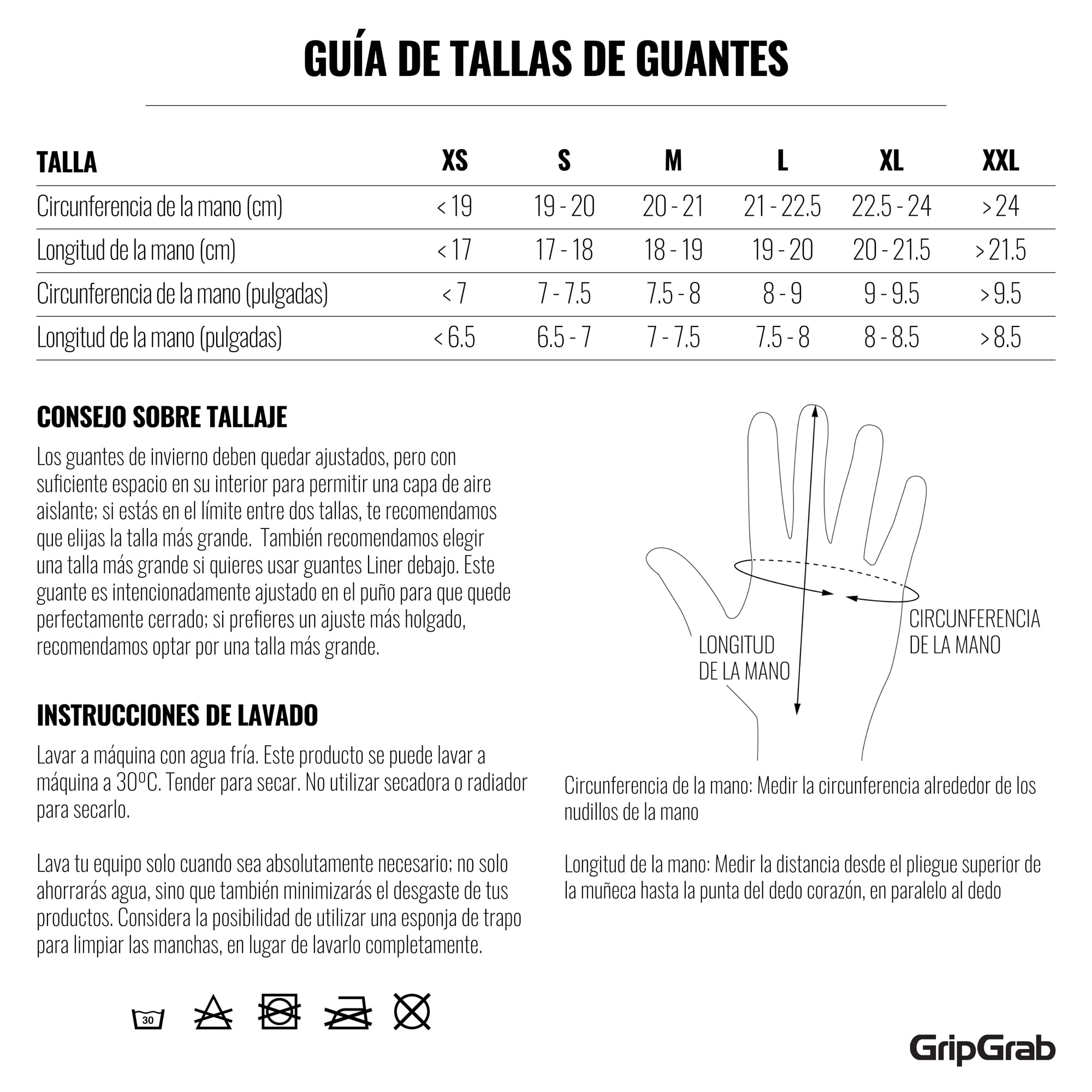 GripGrab Guantes de Ciclismo Ride Primavera-Otoño Térmicos Cortavientos Acolchados Bicicleta de Carretera MTB Gravel