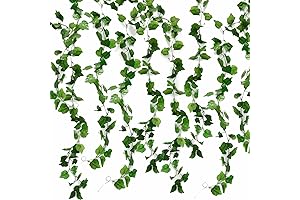 Artificial Grape Leaf Garland: Lush Greenery for Your Adornment