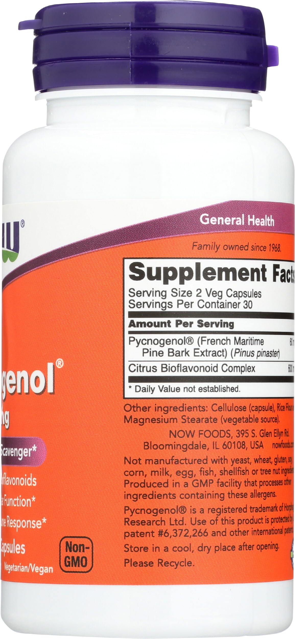 Pycnogenol 30mg, 60 Gélules