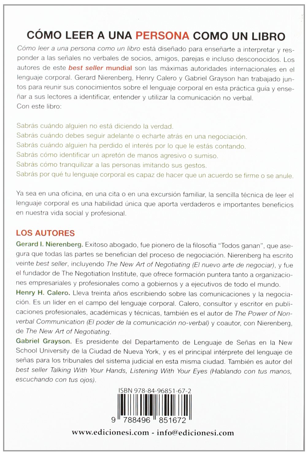 Cómo Leer A Una Persona Como Un Libro (SIN COLECCION)