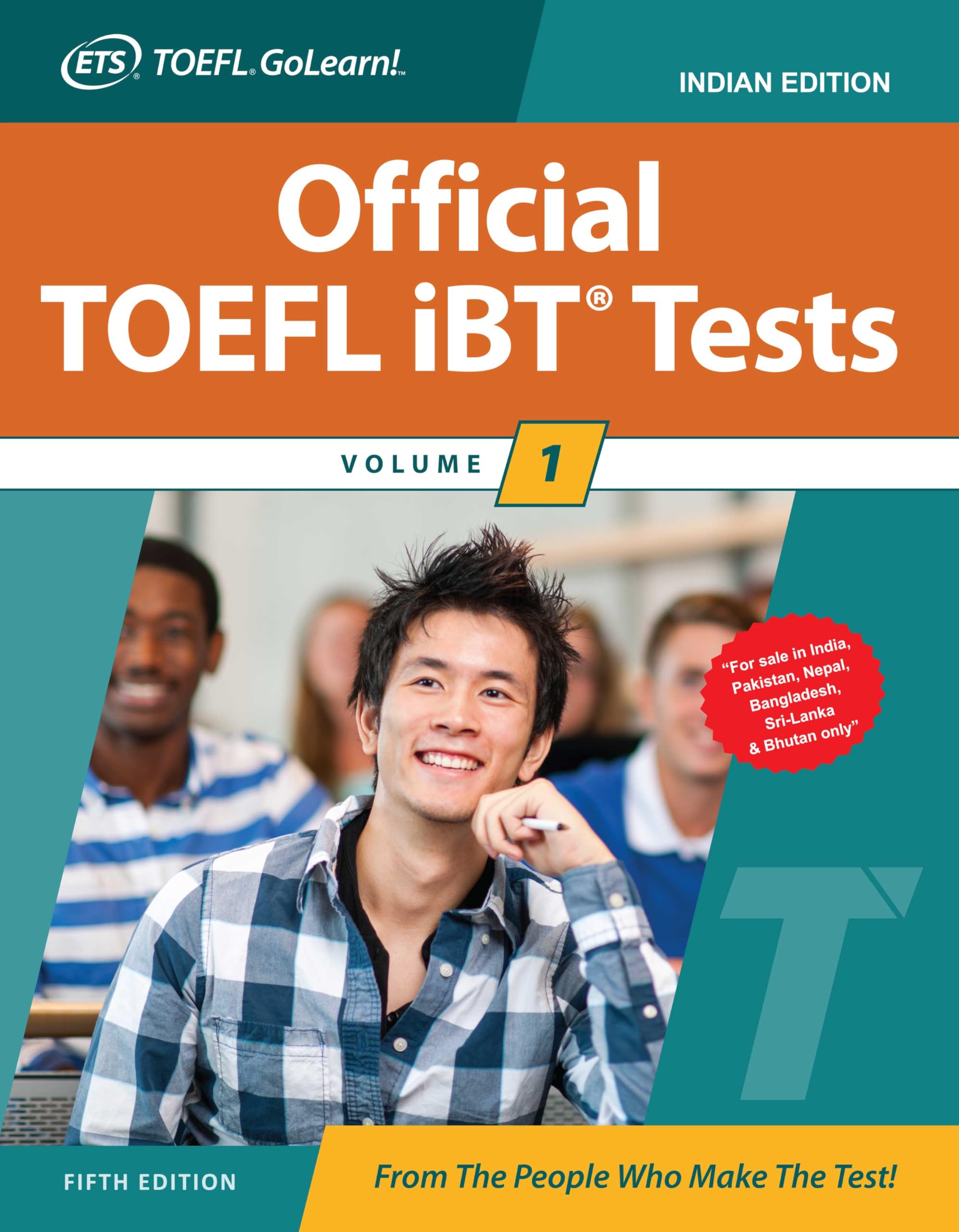 OFFICIAL TOEFL IBT TESTS VOLUME 1 || 5th Edition Paperback – 1 July 2024