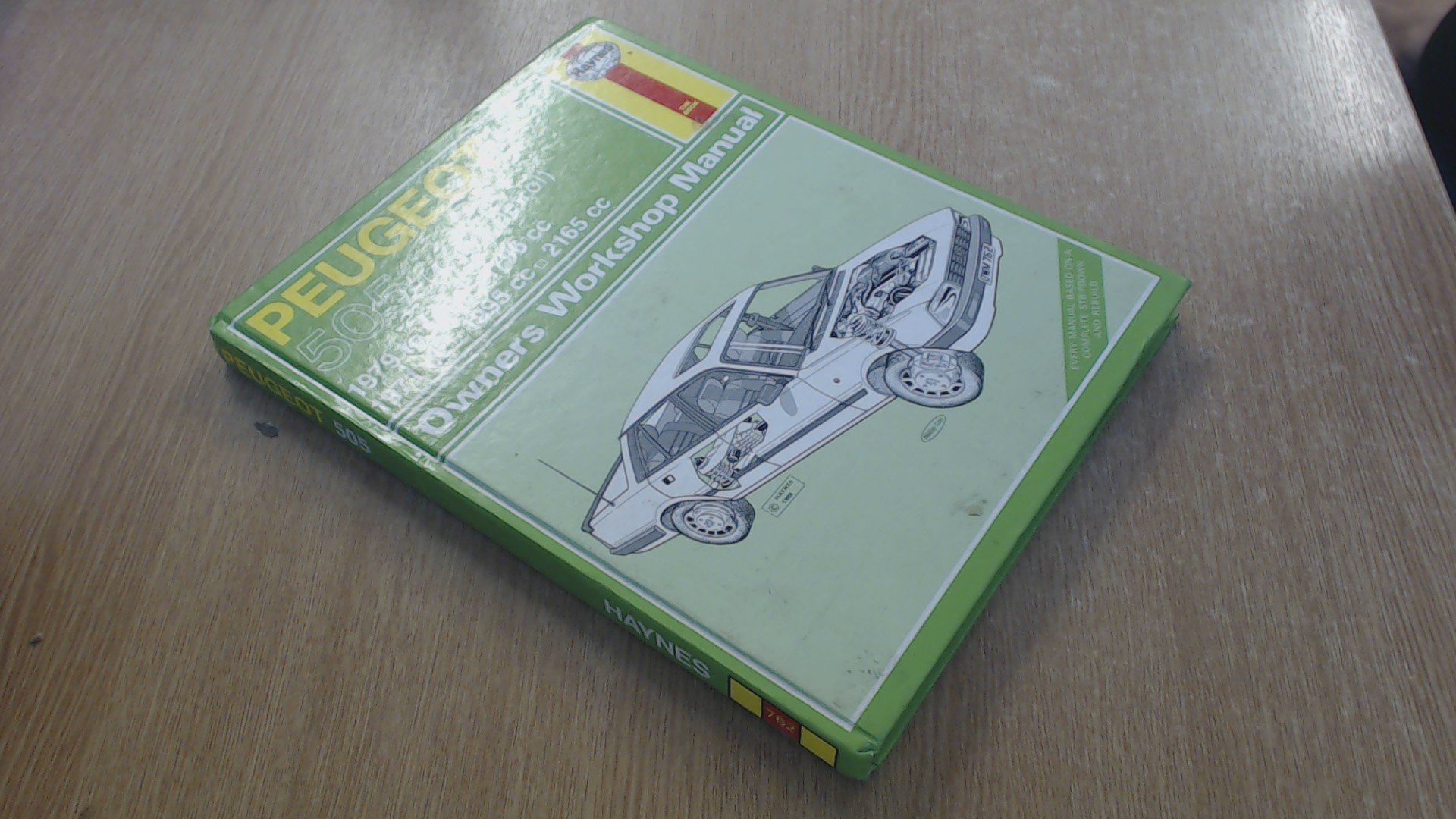 Buy Peugeot 505 (Petrol) 1979-89 Owner's Workshop Manual (Service & repair manuals) — BookShops.in