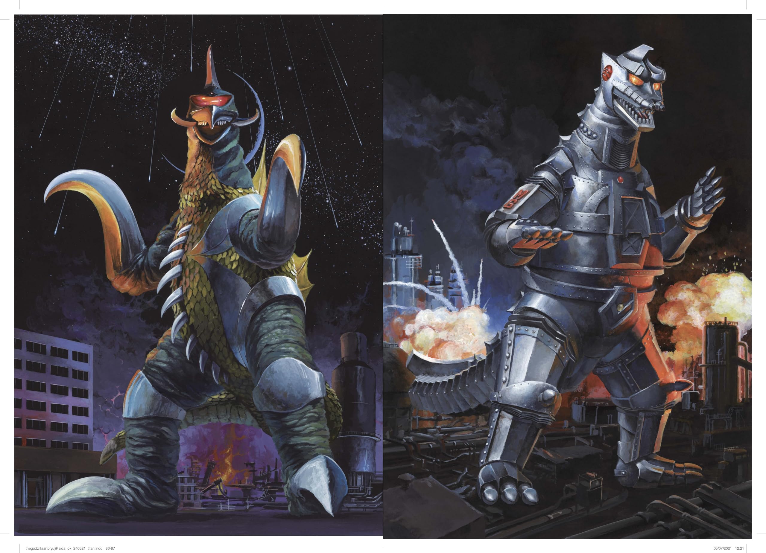 The Godzilla Art of Kaida Yuji