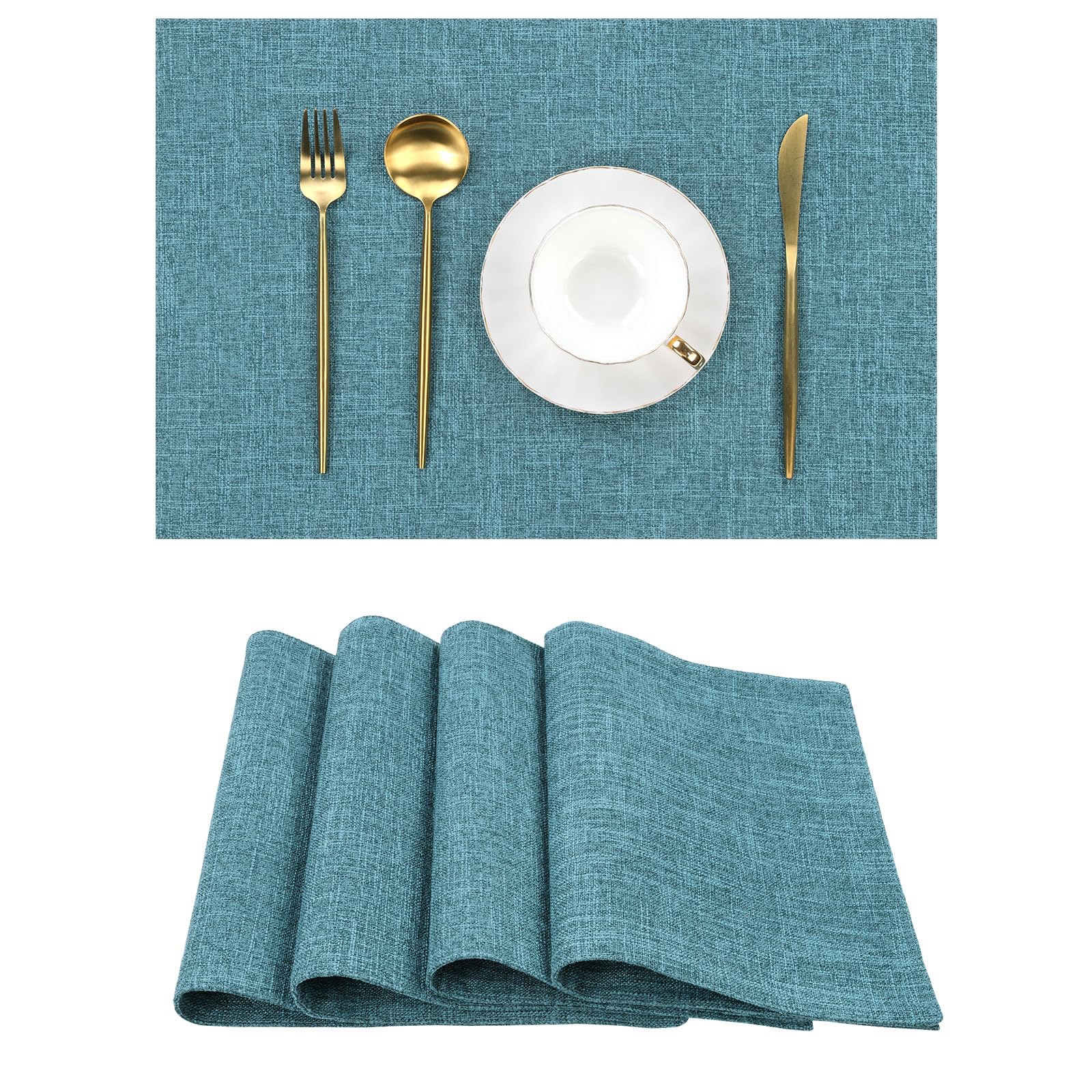 SHACOS Fabric Placemats Set of 4
