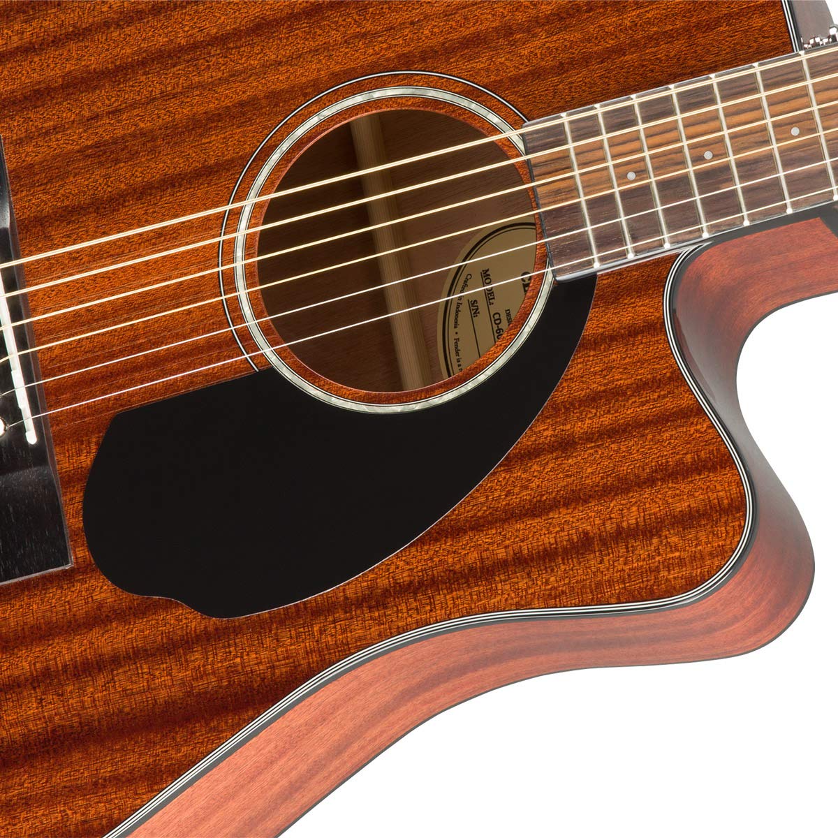 Amazon | CD-60SCE Dreadnought Walnut Fingerboard All-Mahogany MAH 
