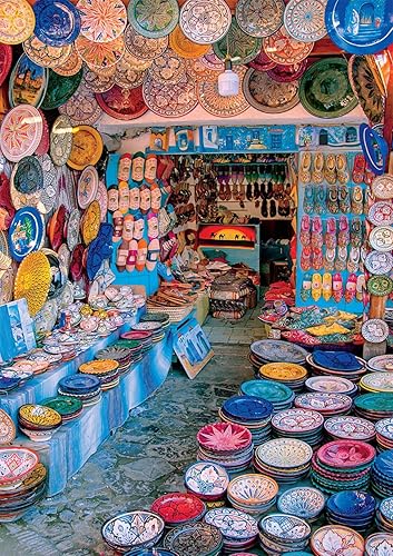 Miniatura 2 de Buffalo Games - Miguel Angel - Chefchaouen Marruecos - Rompecabezas de 500 piezas para adultos desafiante rompecabezas perfecto para noches de juego