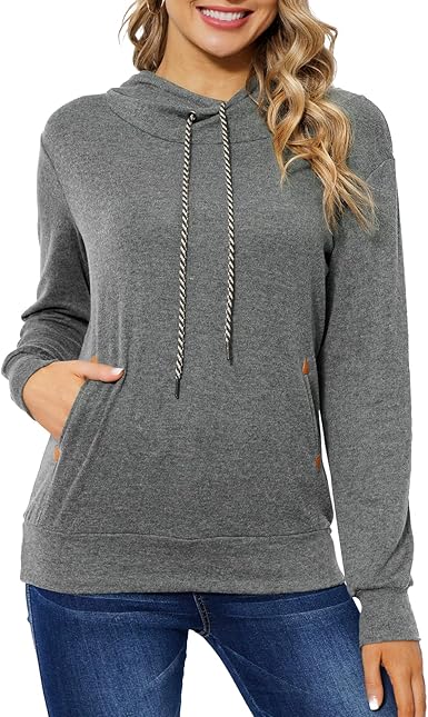 Long sweatshirts with pockets Clearance