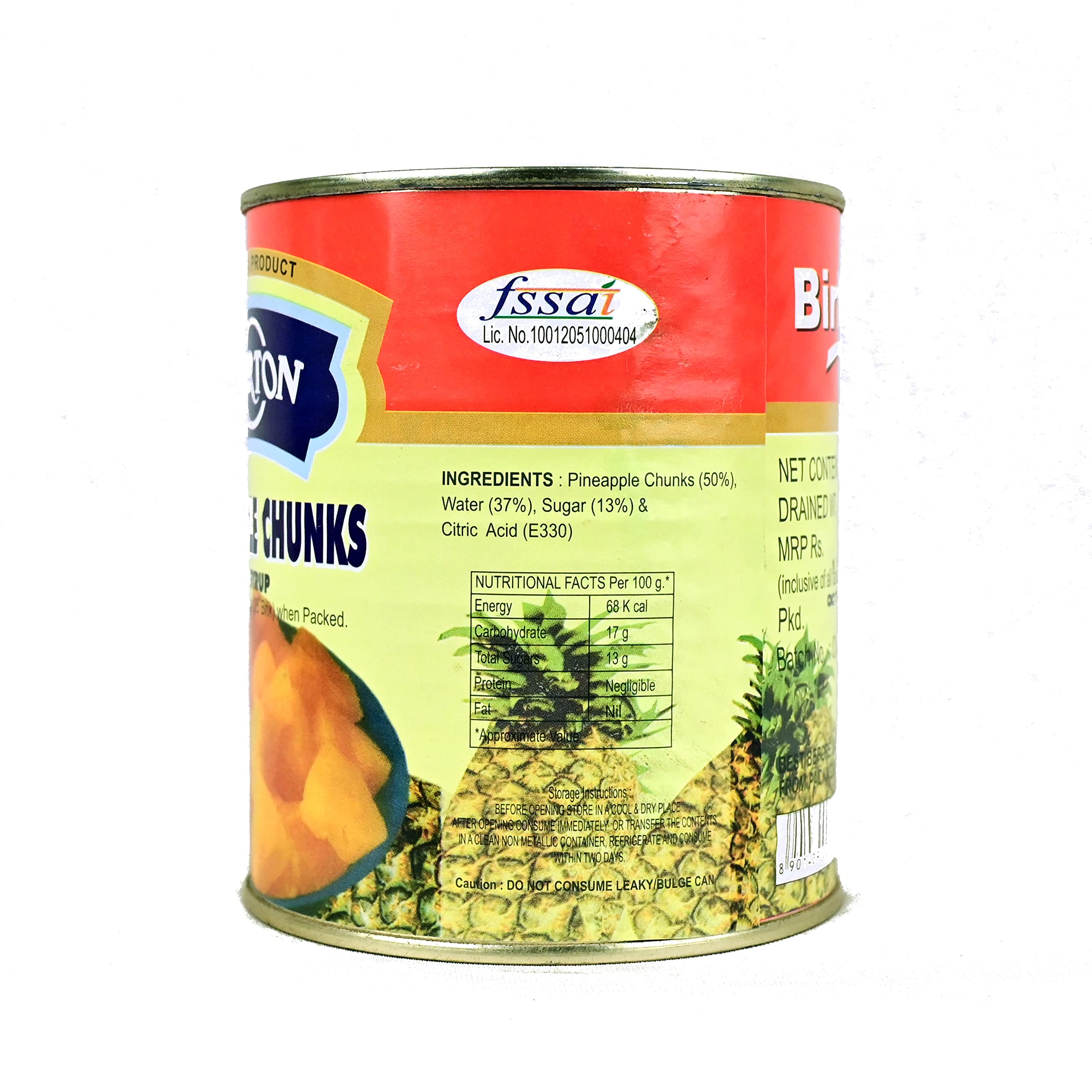Birla Morton Pineapple Chunks, 850 g (Pack of 2) - Image 5 thumbnail