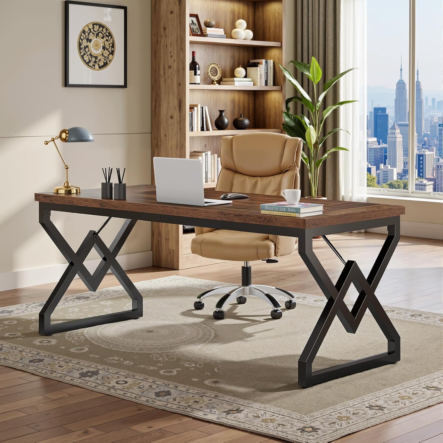 Upgrade Your Workspace: A Review of the Tribesigns 63-inch Executive Desk