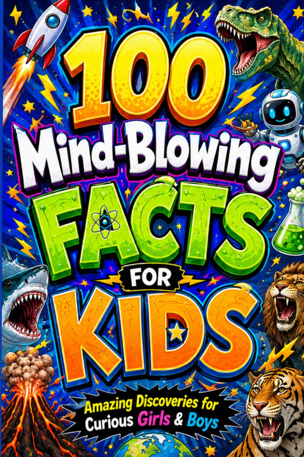 100 Mind-Blowing Facts for Kids: Amazing Discoveries for Curious Girls & Boys