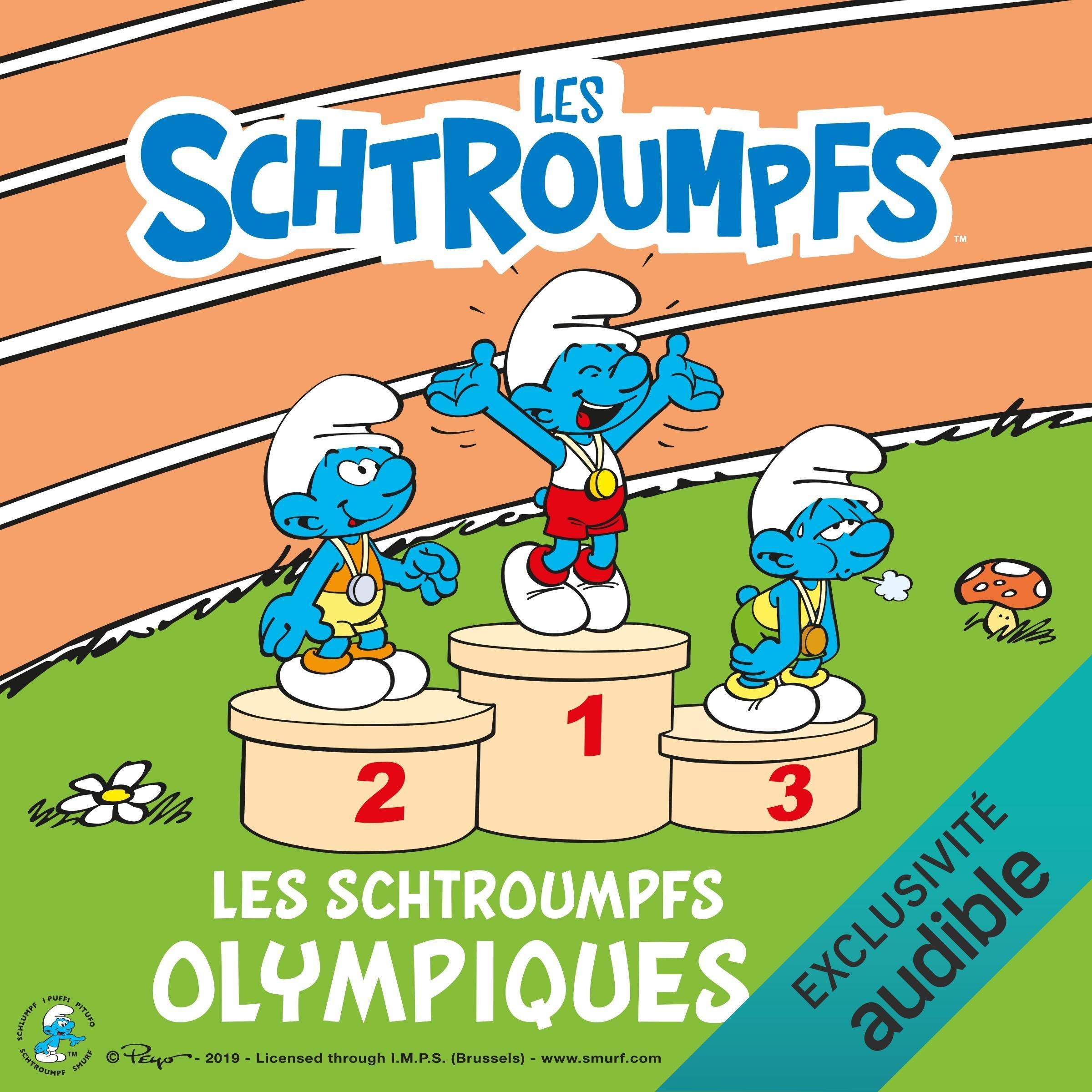 Cover art for Les Schtroumpfs Olympiques