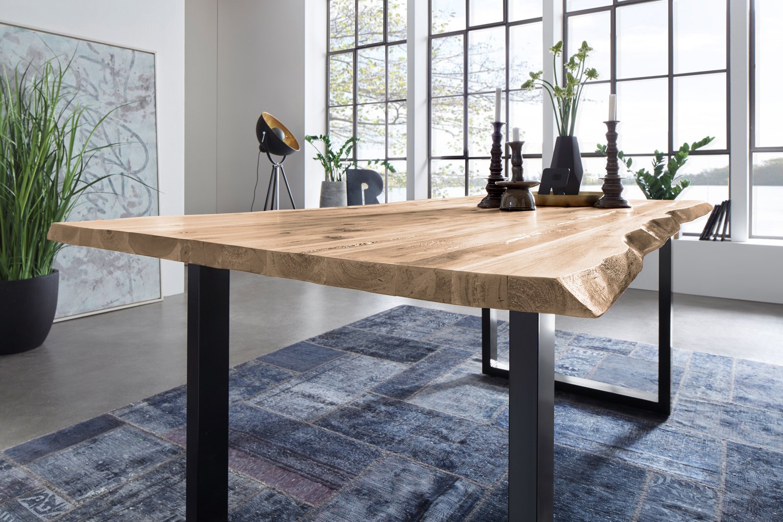 Natural Edge Slab Dining Table Tree The Specialist In Suar Tree Trunk