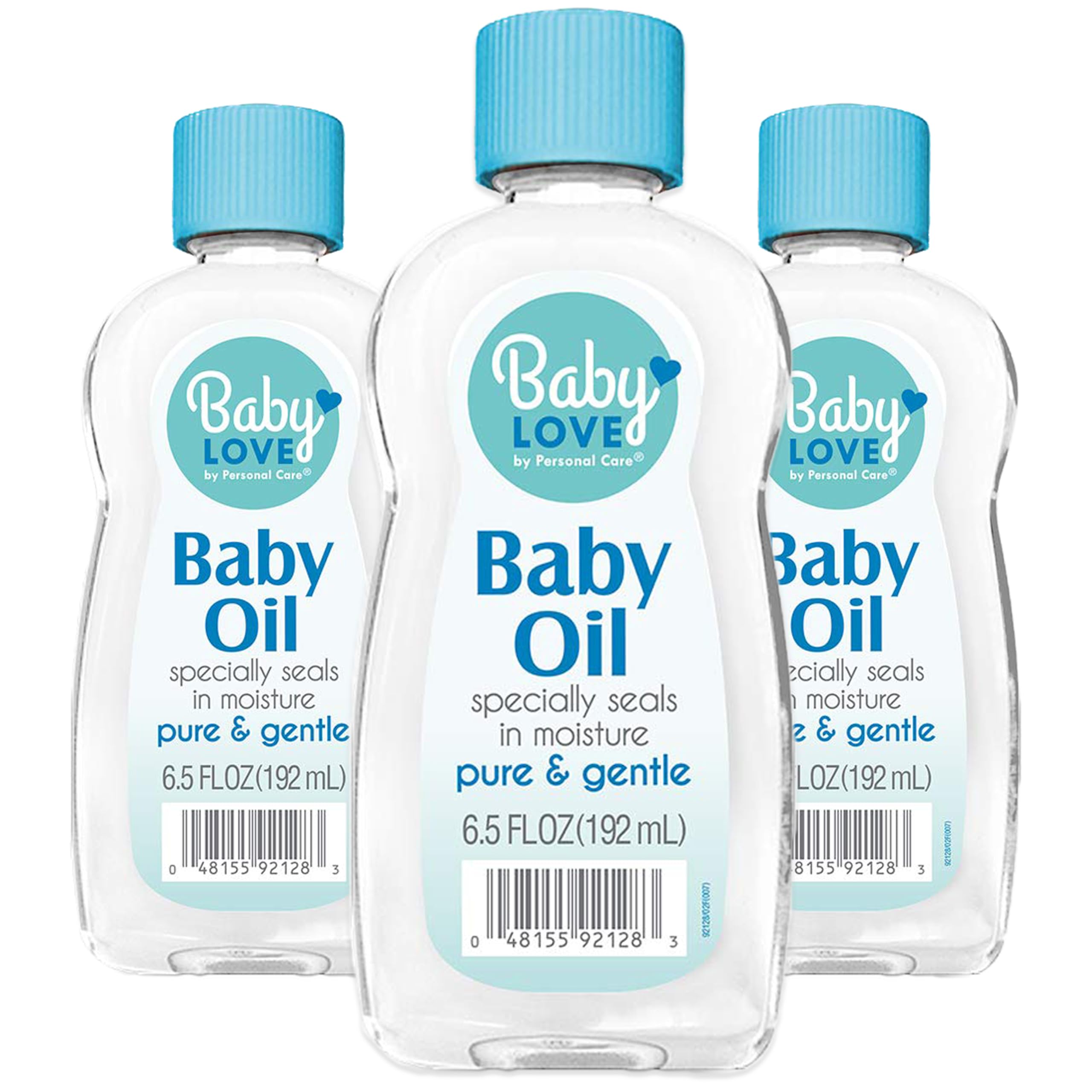 personal care Baby Love Baby Oil, Pure Mineral Oil to Prevent Moisture Loss, 6.5 fl oz