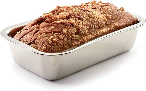 Miniatura 5 de Norpro Molde para pan de acero inoxidable 1 EA como se muestra