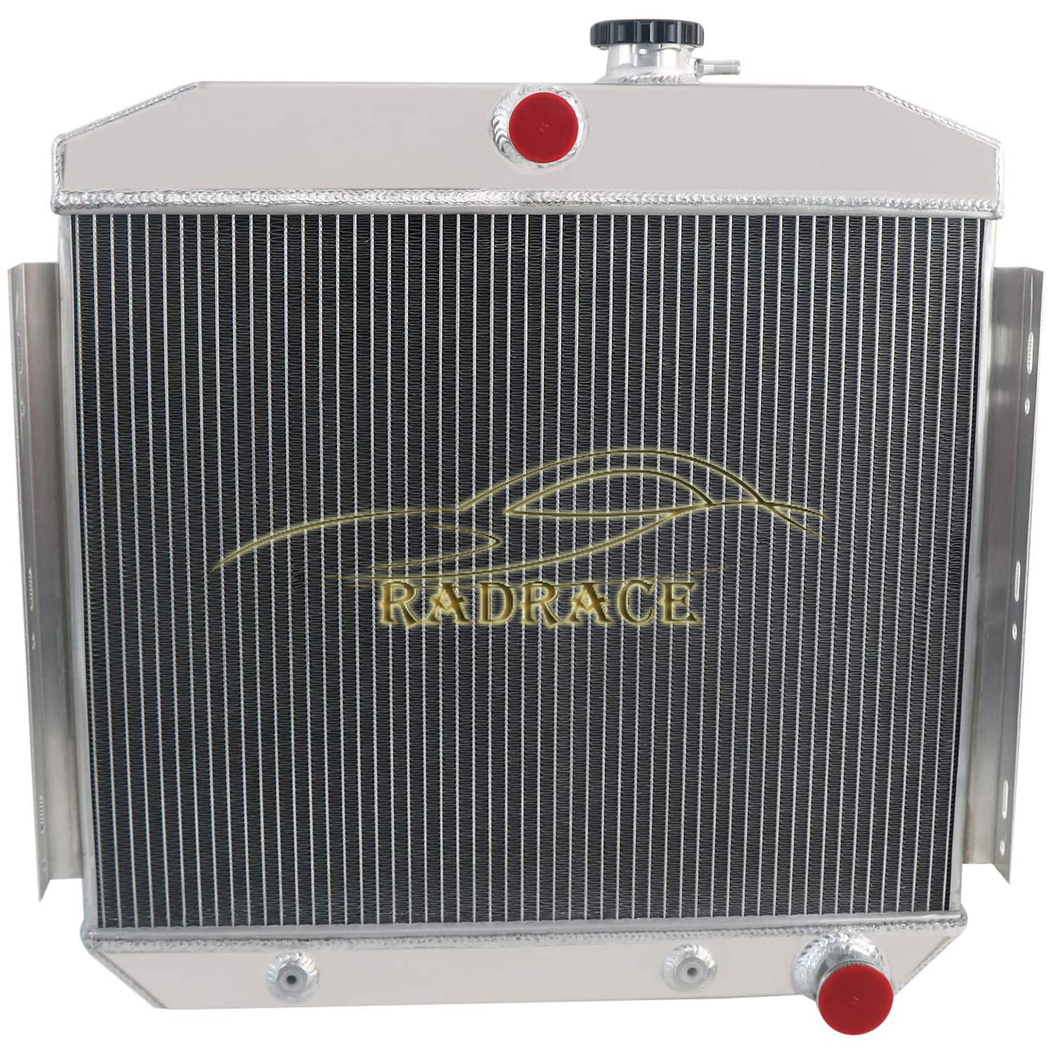 Buy RadRace 4 Row Aluminum Radiator for 1955 1956 1957 Chevy Bel Air