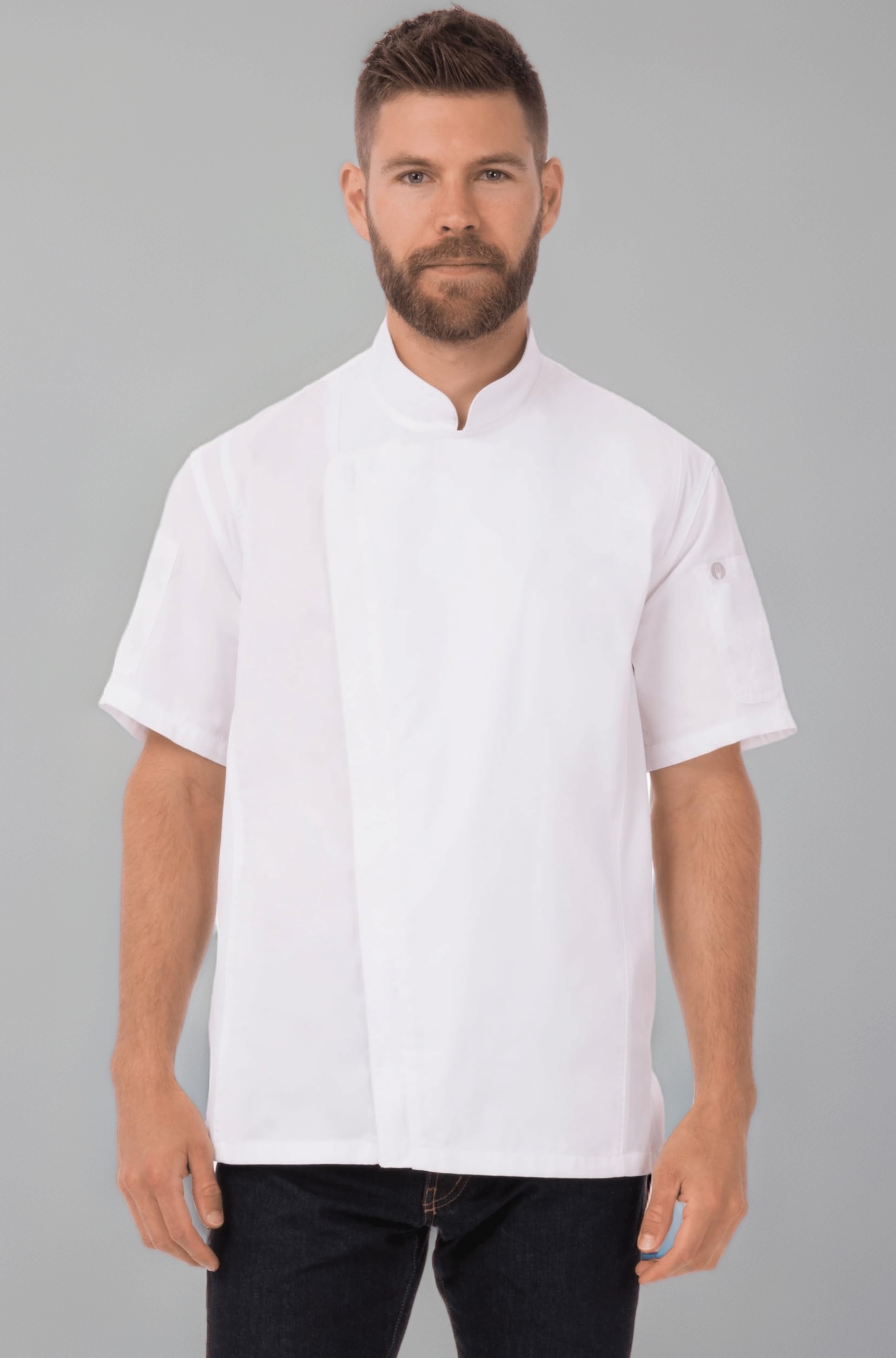 Chef Works Men's Springfield Chef Coat (BCSZ009)