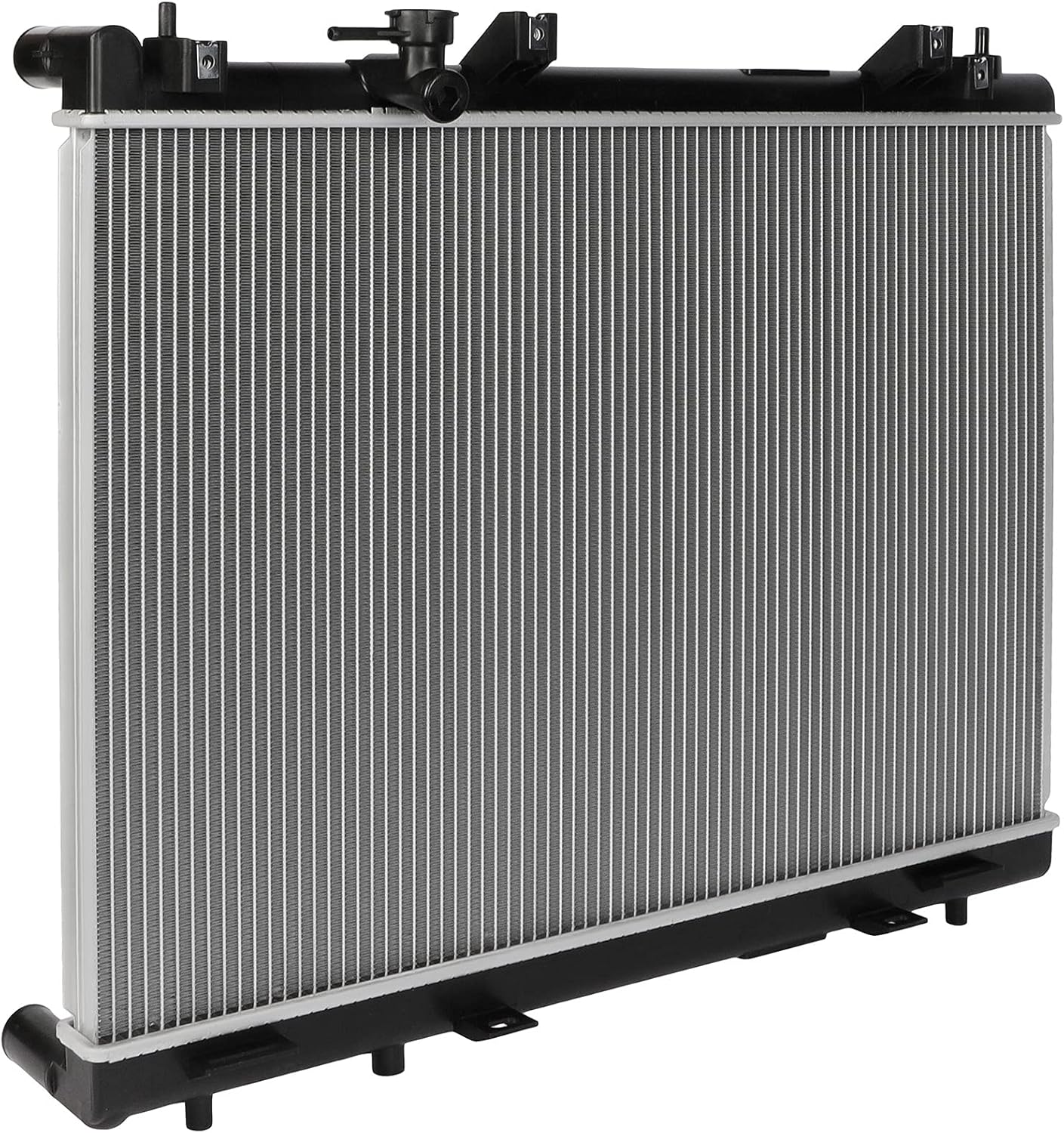 Radiator Fits for 2013-2019 for Nissan Pathfinder 3.5L, 2014-2015 for Nissan Pathfinder 2.5L, 13348 Aluminum Core Cooling Radiator