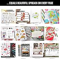 Vista 5 de Cuaderno de cuadrícula de puntos con viñetas Cuadernos diarios A5 para escritura personal, trabajo, mujeres papel grueso de 120gsm, tapa dura