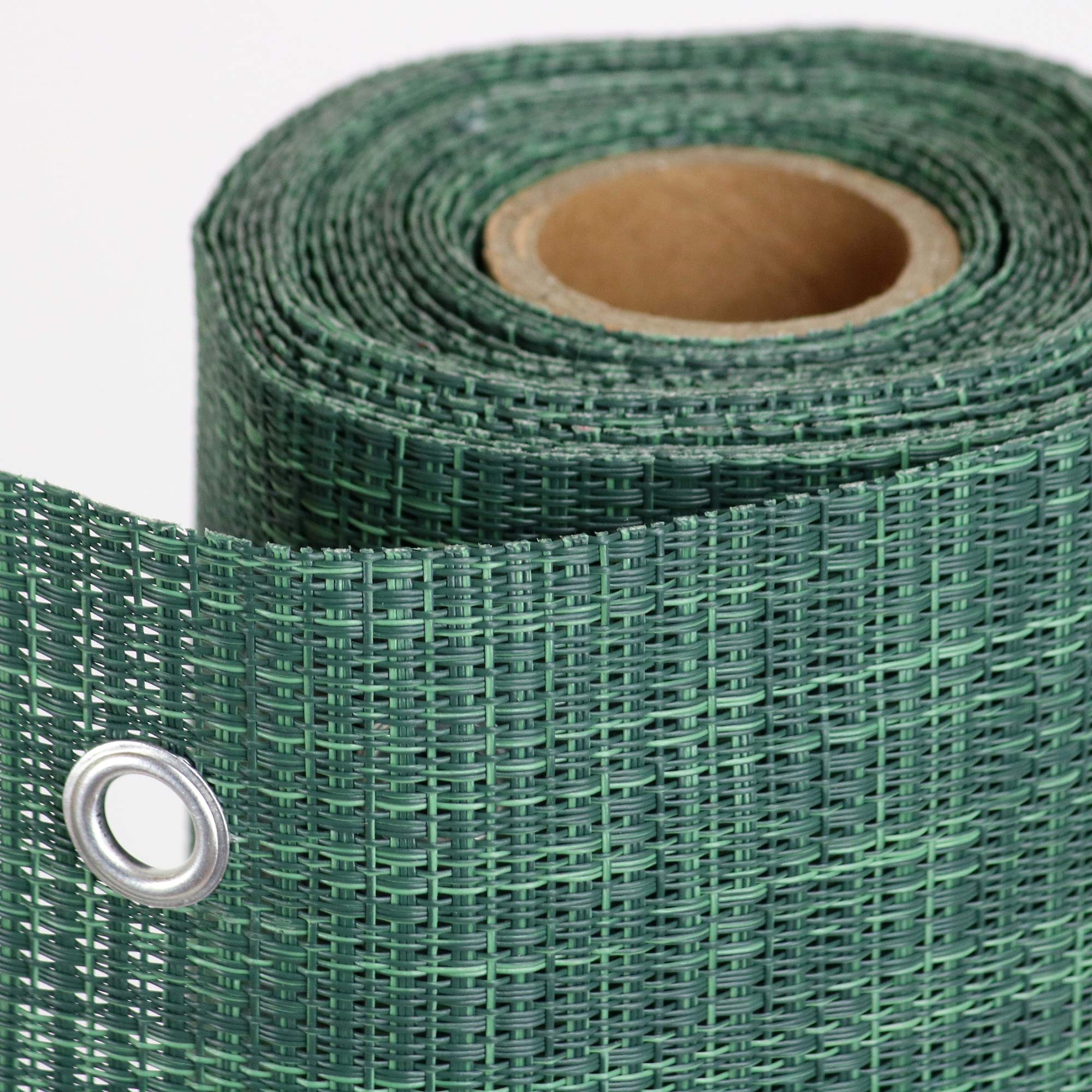 tenax Rete Tessuta Decorativa Frangivista in PVC e Poliestere, Texstyle all Green, Verde, 1,00x5 m