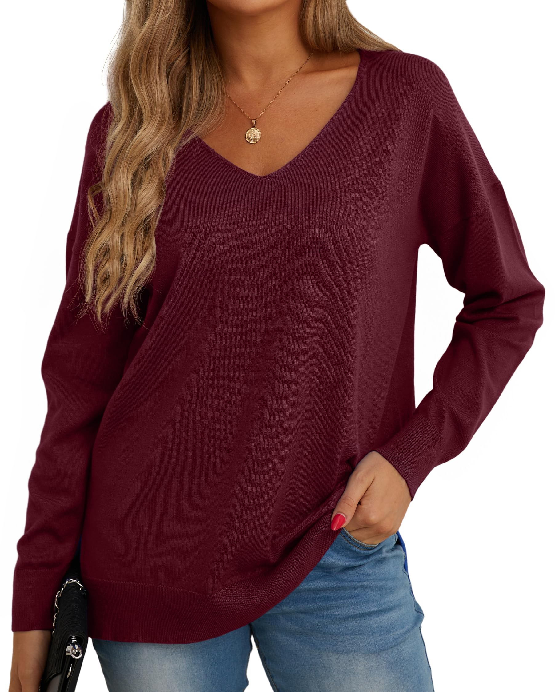 GRECERELLE Jumpers for Women UK Pull à Boutons pour Femme Femme (Lot de 1)
