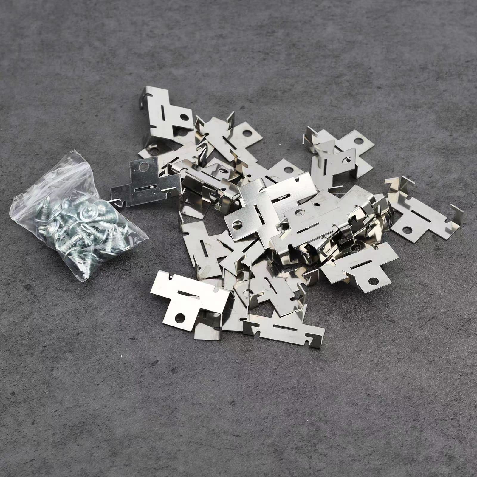 HDYEGY 50Pcs Recessed Light Clips,304 Stainless Steel Retrofit Recessed