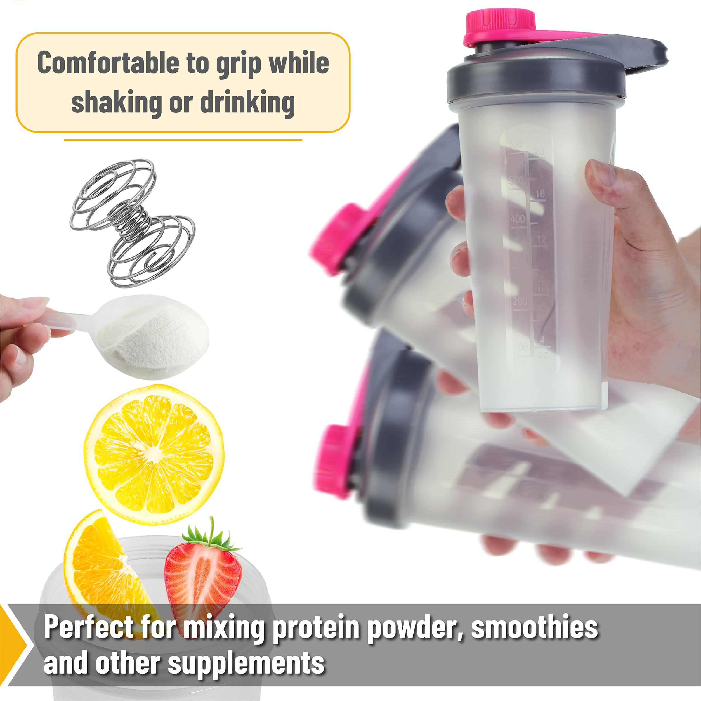Mr. Pen Shaker Bottles for Protein Mixes - 28 oz — Amazon image 3