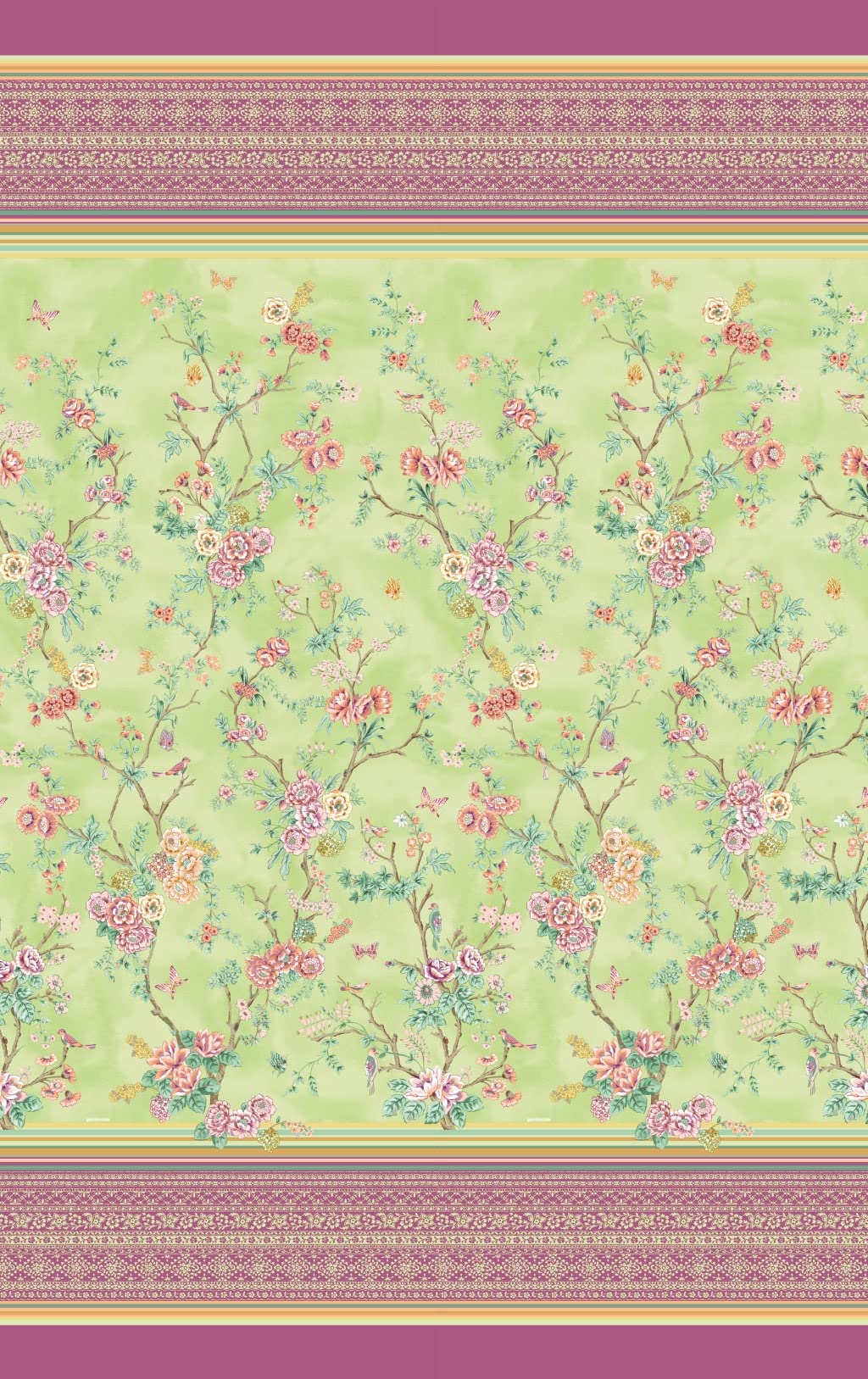 Bassetti Plaid Baumwolle Gelb 135x190 - Schlichter Designerdecke Für Sofa & Bett