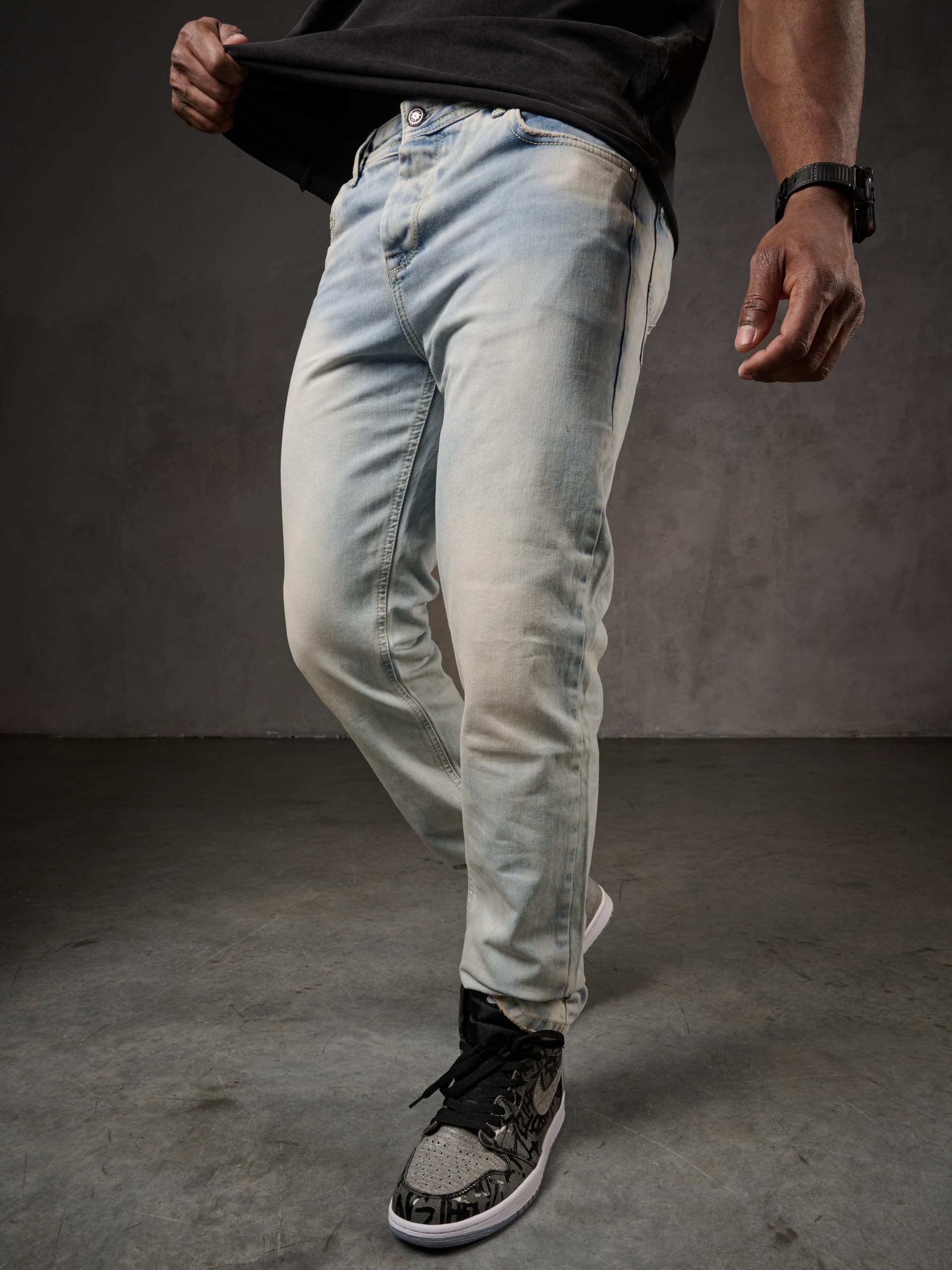 Cipo & Baxx Pantalones vaqueros cortos para hombre, estilo vaquero, tiempo libre, cargo premium, tachuelas, bermudas Capri