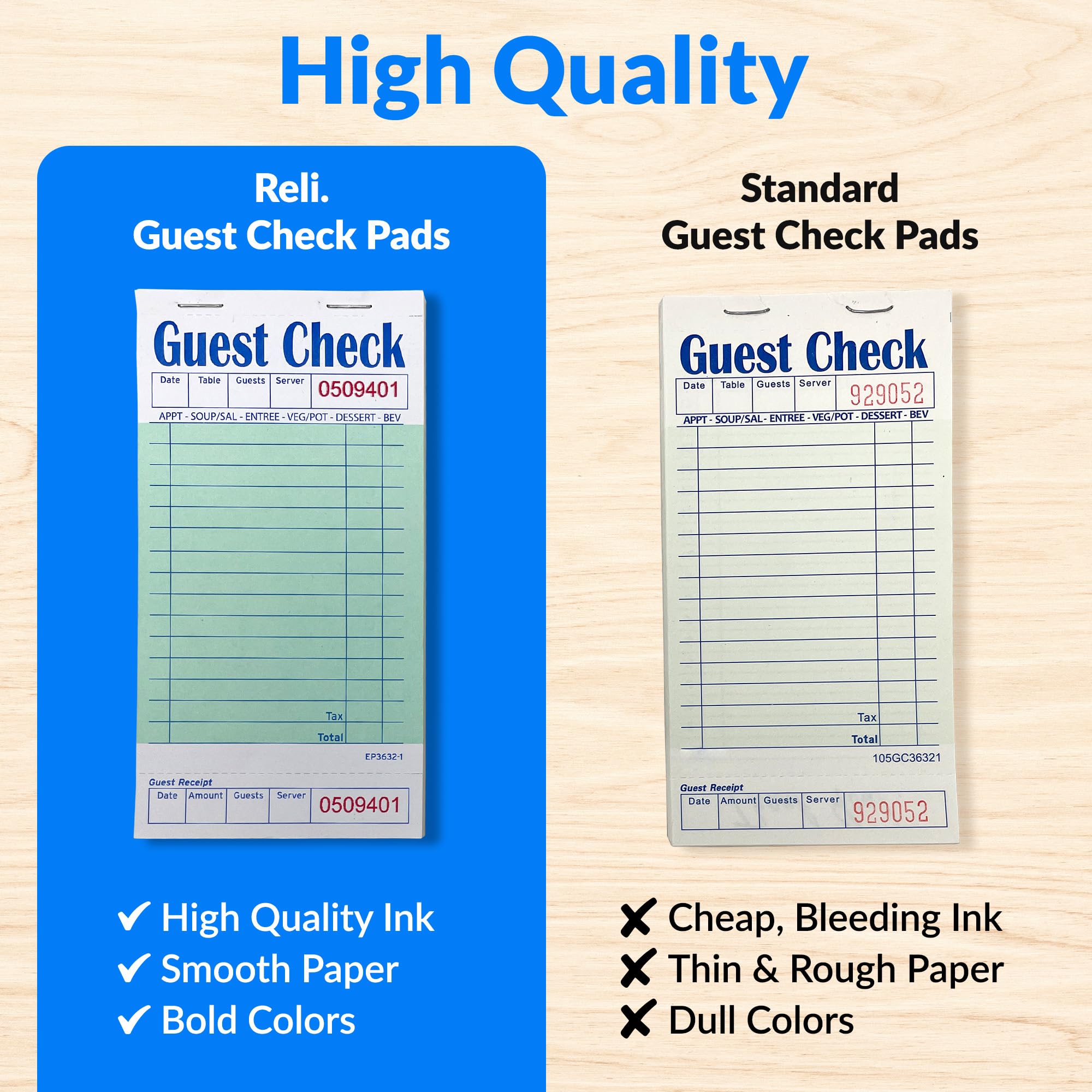 Lot de 24 carnets de protection pour invités
