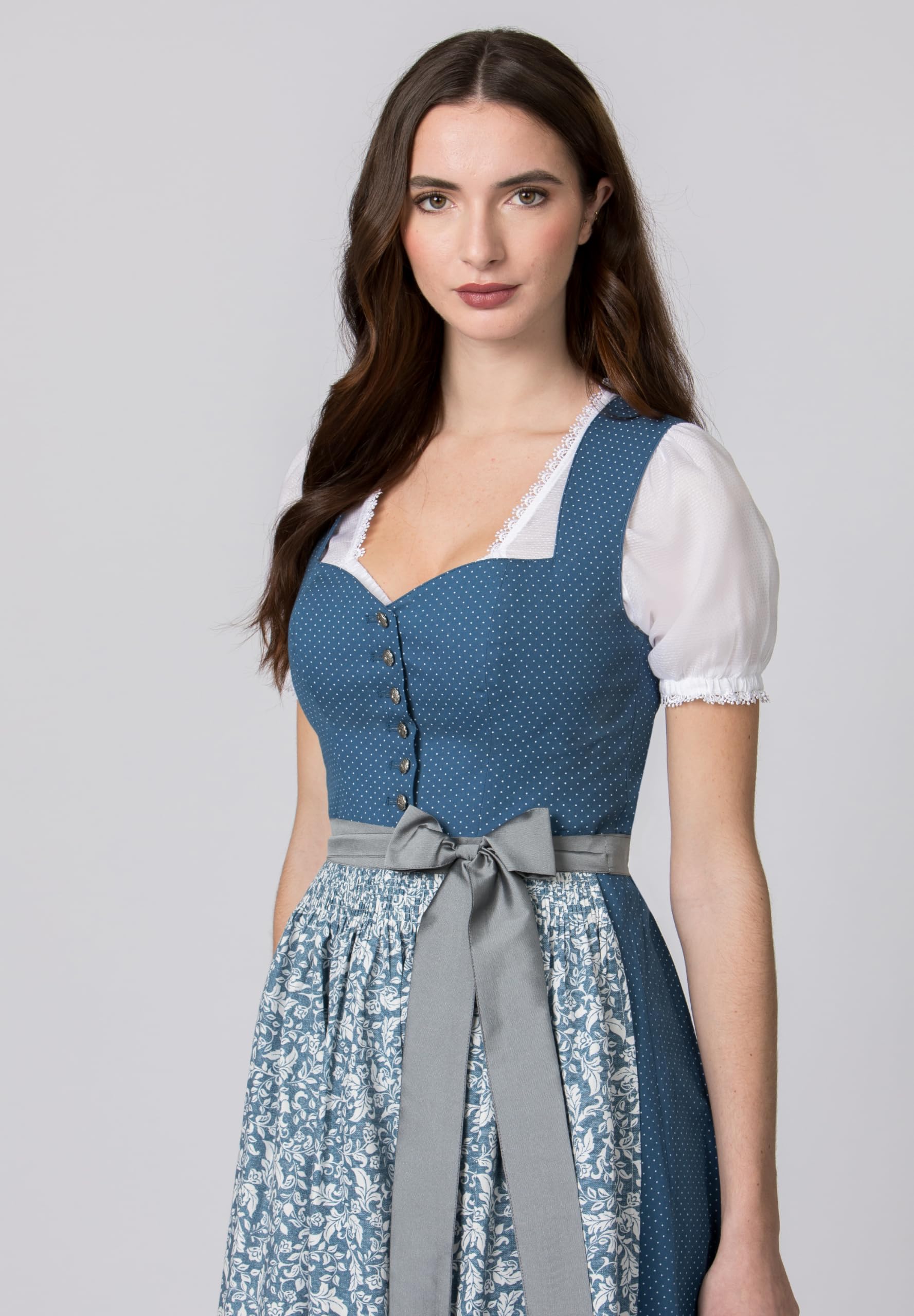 Dirndl Kobiety Dirndl Rhianna, Niebieski