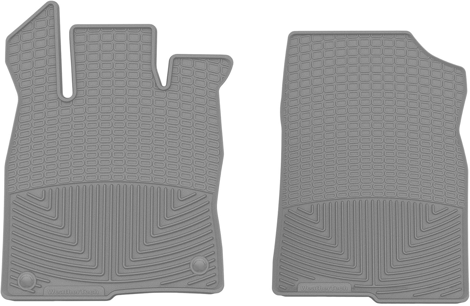 WeatherTech All-Weather Floor Mats for Acura Integra, Integra Type S, Civic - 1st Row (W593GR), Grey