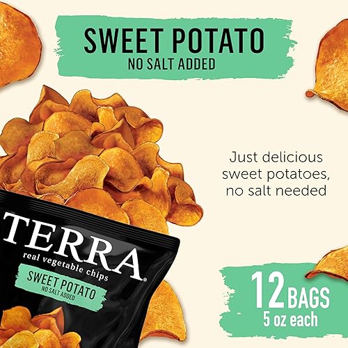 Vista 82 de Terra Patatas fritas con sal marina, 6 onzas