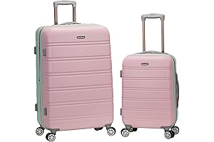 Melbourne Hardside Expandable Spinner Wheel Luggage with 20"/28" 2-Piece Set in Mint