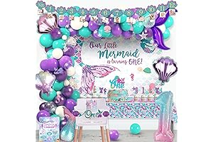 Mermaid Party Decorations 1st Birthday: Enchanting Undersea Adventure