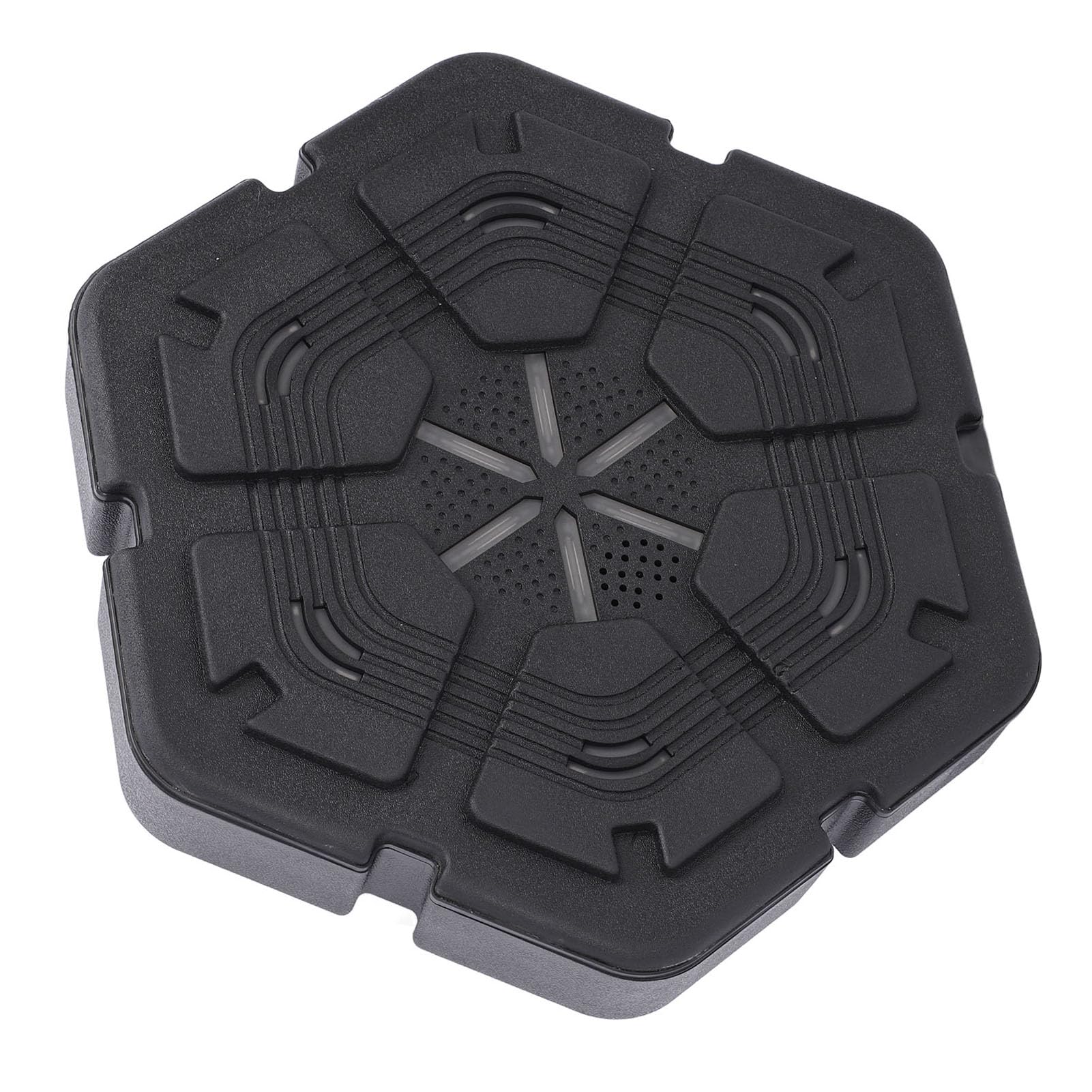 Alomejor Máquina de Boxeo Musical, Objetivo de Boxeo Electrónico Montado en la Pared con Pantalla LED con Reproducción de Música Inteligente y Protectores, para Entrenamiento en Casa,